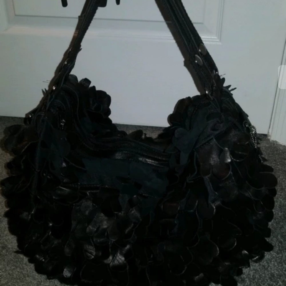 Leather handbag
